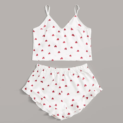 Polka Heart PJ Set