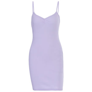 Lily Lavender Mini Dress