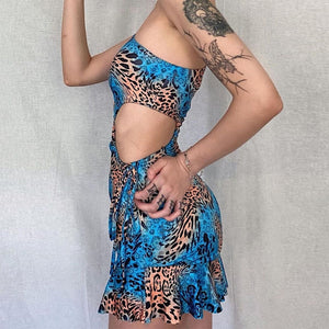 Leopard Lake Dress